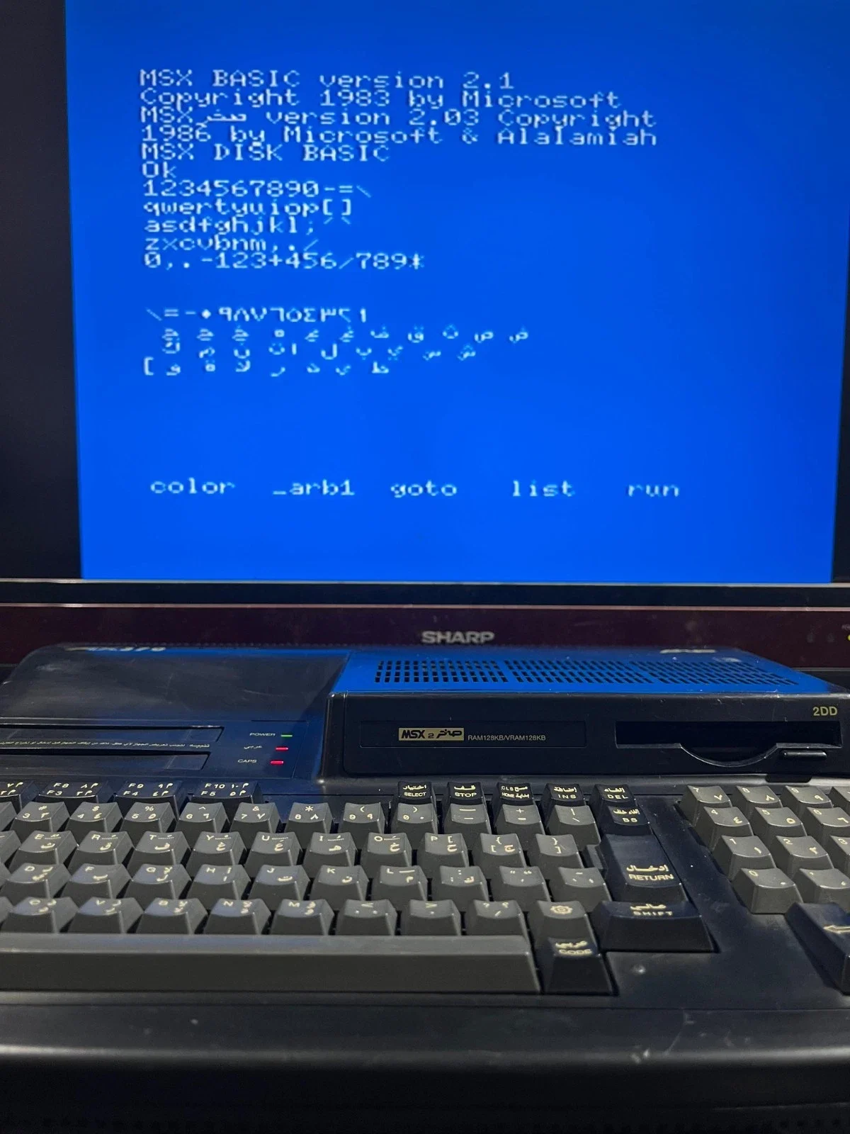 Sanyo Wavy Computer AX370