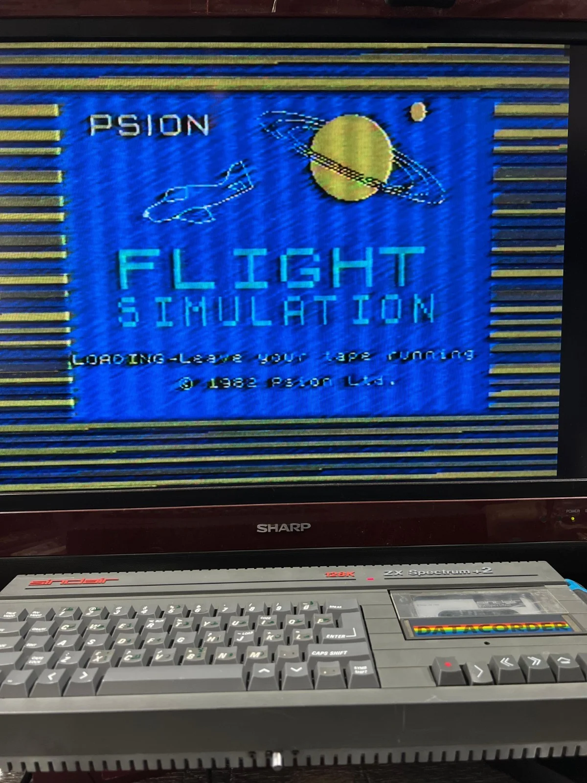 SINCLAIR ZX SPECTRUM +2 128K Computer