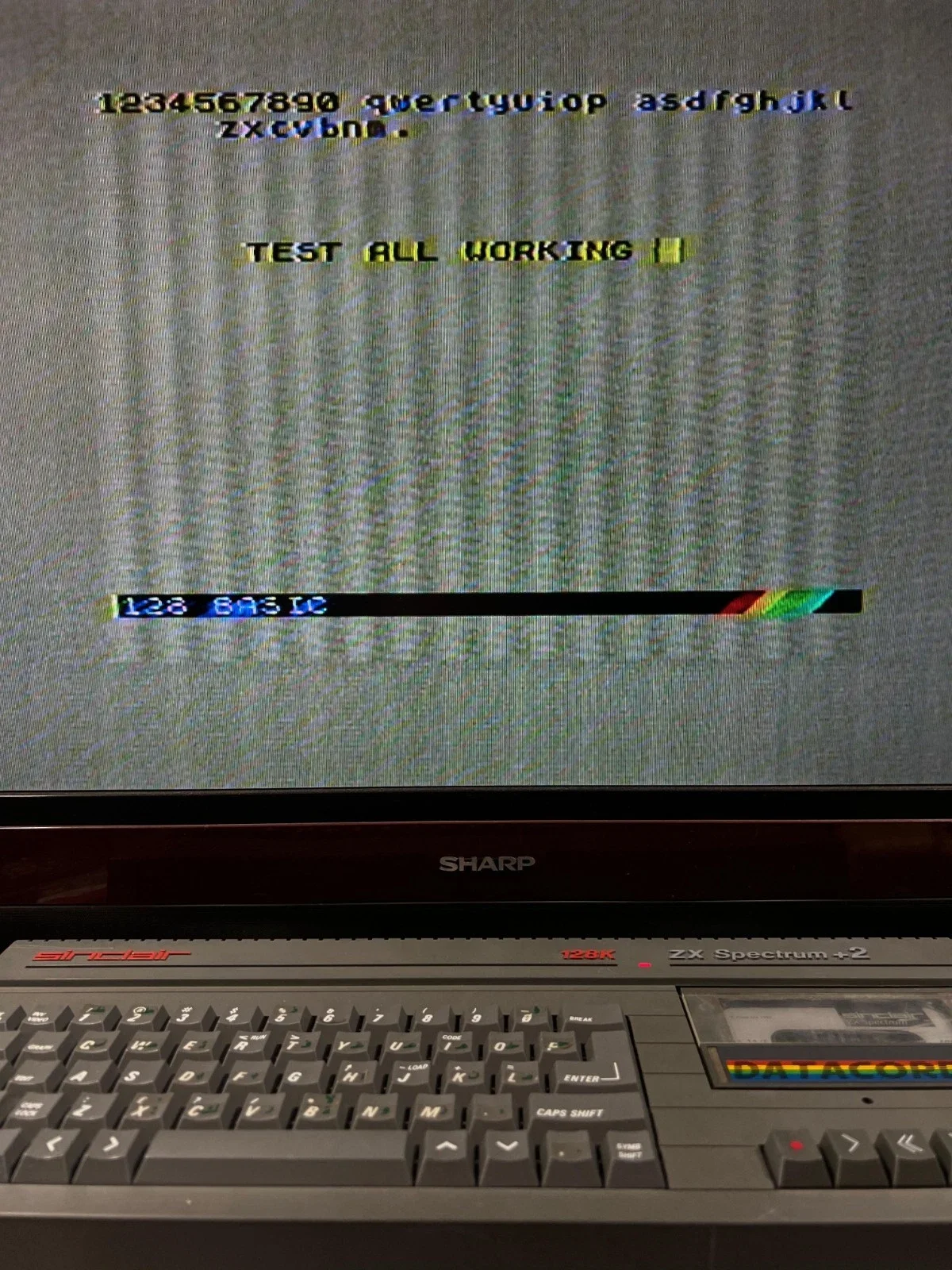SINCLAIR ZX SPECTRUM +2 128K Computer