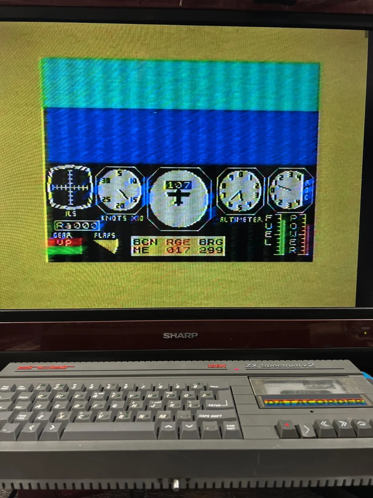 SINCLAIR ZX SPECTRUM +2 128K Computer