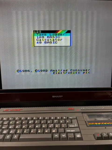 SINCLAIR ZX SPECTRUM +2 128K Computer