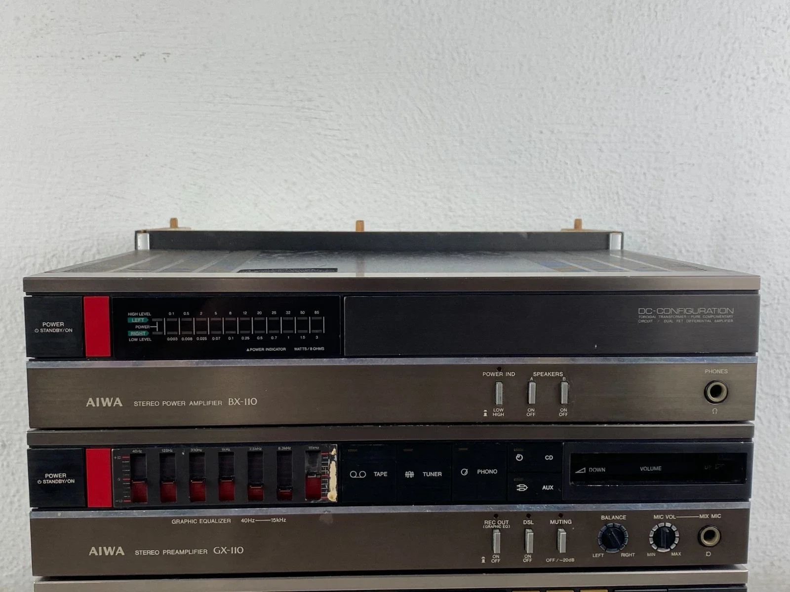 Aiwa BX-110 GX-110 TX-110 FX-90 Cassette Deck