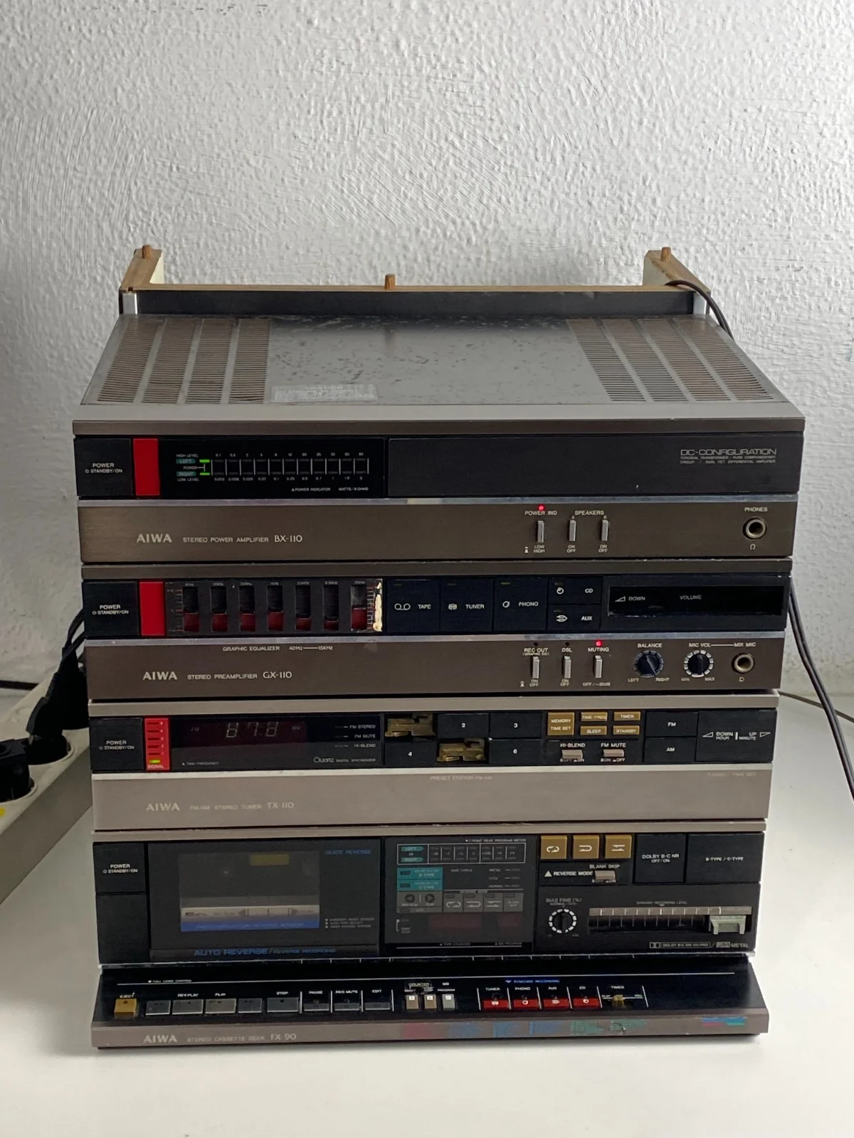 Aiwa BX-110 GX-110 TX-110 FX-90 Cassette Deck