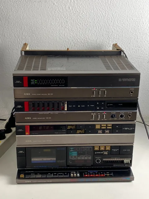 Aiwa BX-110 GX-110 TX-110 FX-90 Cassette Deck