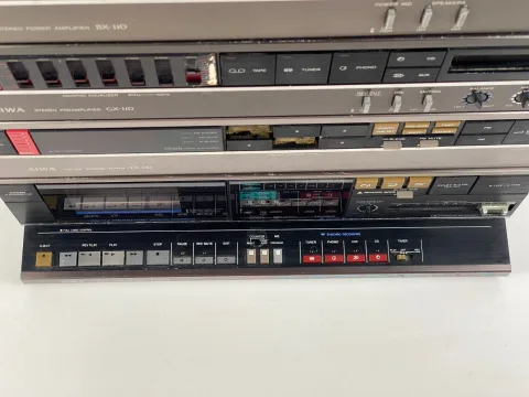 Aiwa BX-110 GX-110 TX-110 FX-90 Cassette Deck