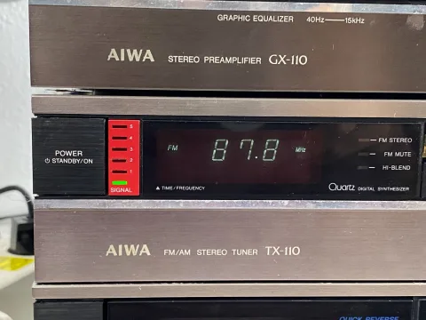 Aiwa BX-110 GX-110 TX-110 FX-90 Cassette Deck