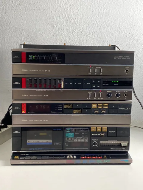 Aiwa BX-110 GX-110 TX-110 FX-90 Cassette Deck