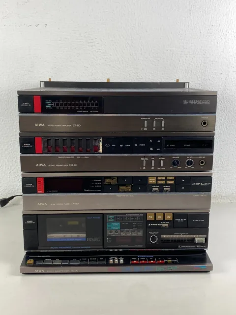Aiwa BX-110 GX-110 TX-110 FX-90 Cassette Deck