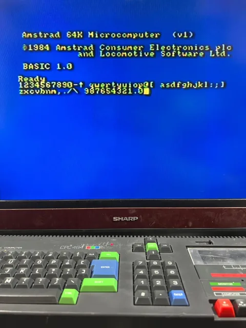 Amstrad CPC464 Computer