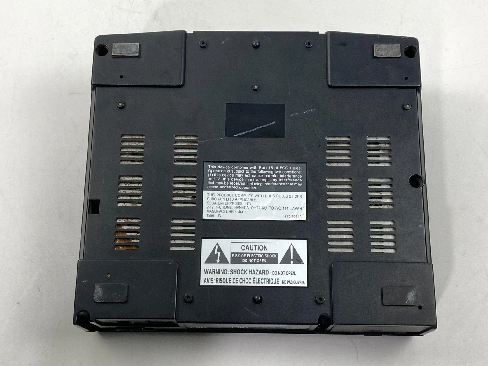 SEGA Saturn MK-80000A Game Console
