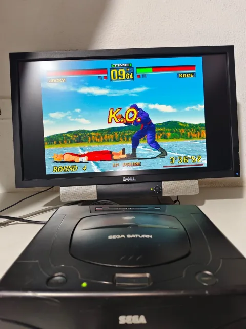 SEGA Saturn MK-80000A Game Console