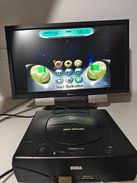 SEGA Saturn MK-80000A Game Console