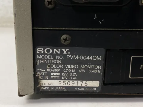 Sony PVM-9044QM Professional Monitor 9-inch