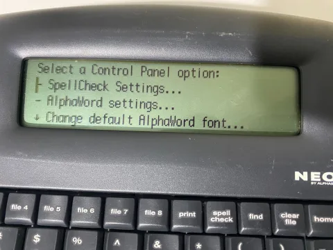 AlphaSmart NEO2 Word Processor