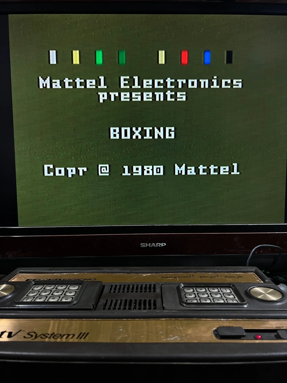 Mattel Electronics Intellivision System III Console
