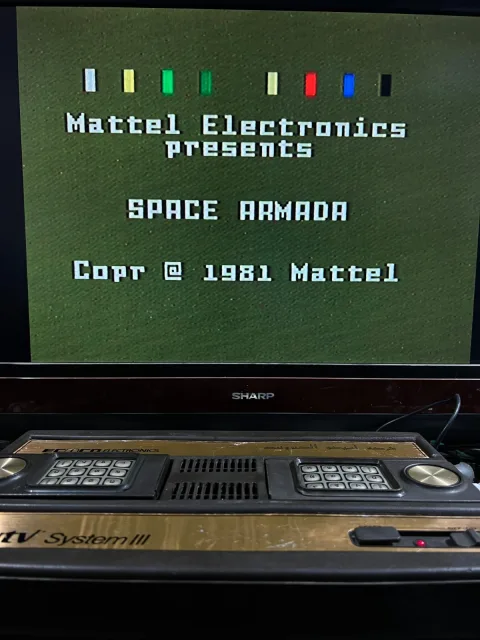 Mattel Electronics Intellivision System III Console