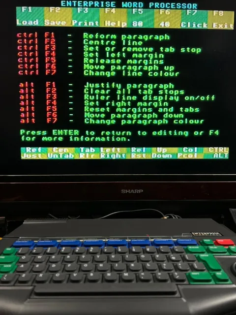 ENTERPRISE 64 Home Computer #3
