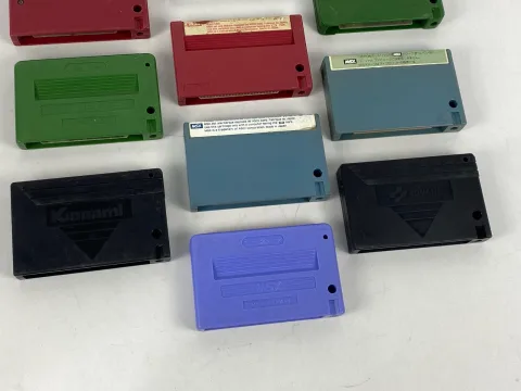 Konami Space Trouble Athletic Land Road Fighter Cartridge