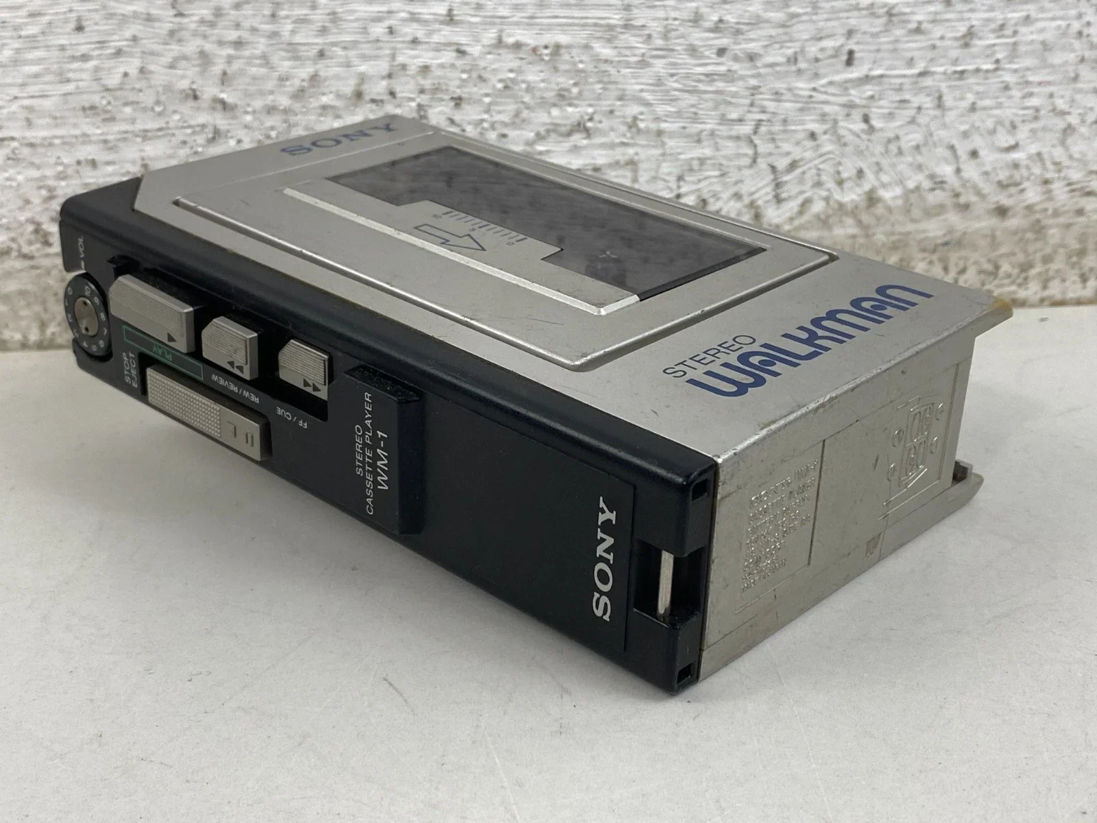 Sony WM-1 Walkman Cassette Player
