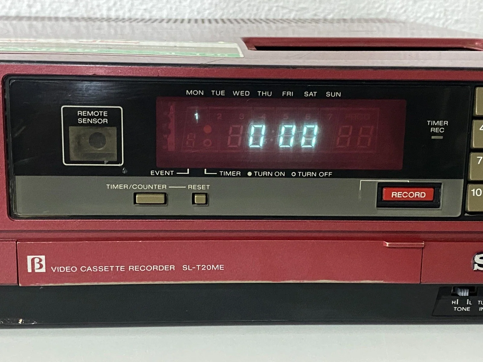 Sony SL-T20ME Betamax Video Cassette Recorder