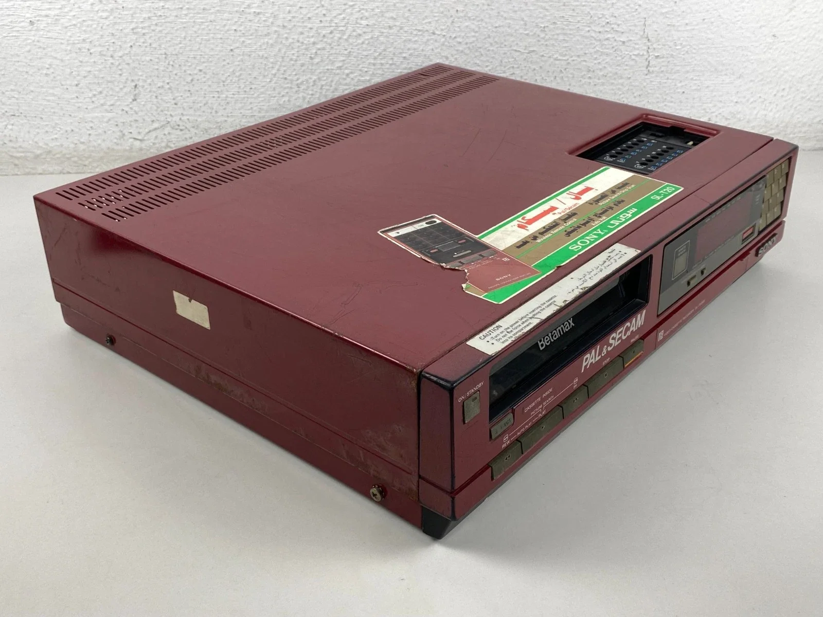 Sony SL-T20ME Betamax Video Cassette Recorder