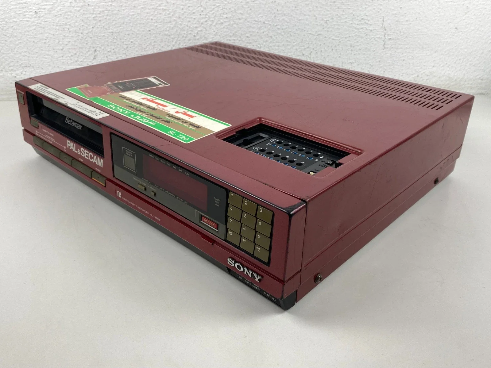 Sony SL-T20ME Betamax Video Cassette Recorder