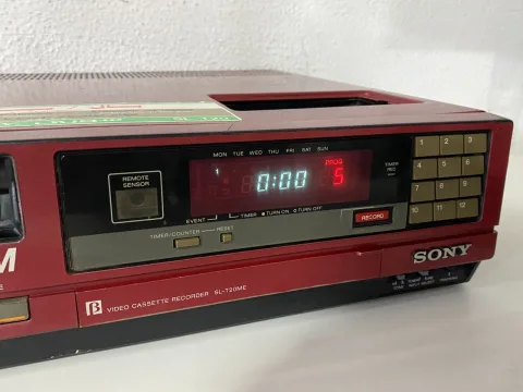 Sony SL-T20ME Betamax Video Cassette Recorder