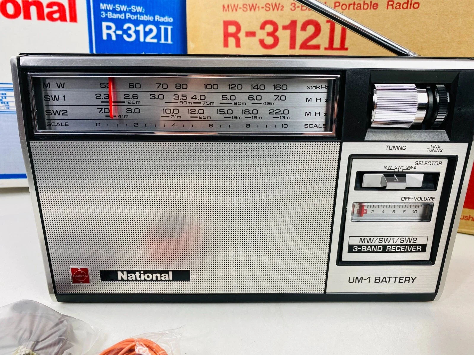 National Panasonic R-312II Portable Radio