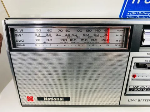 National Panasonic R-312II Portable Radio