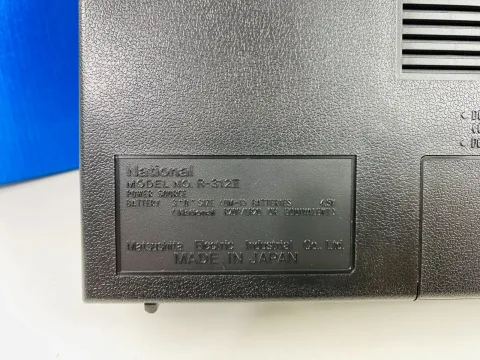 National Panasonic R-312II Portable Radio