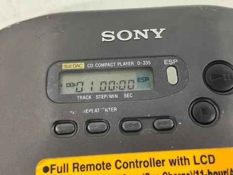 Sony Discman D-335 CD Player