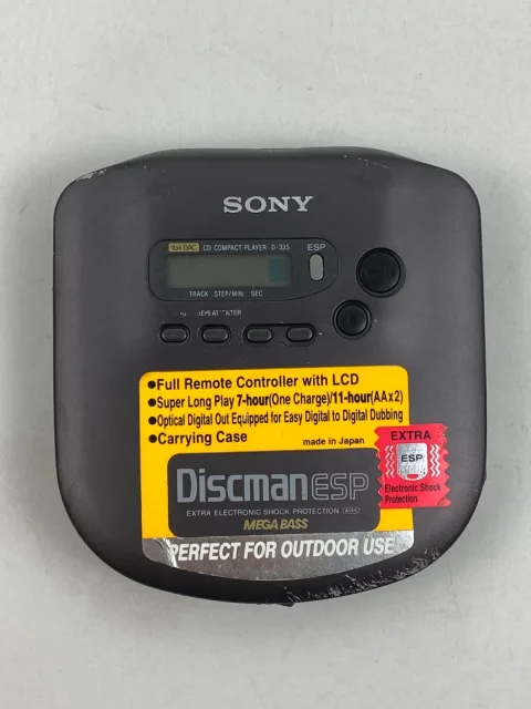 Sony Discman D-335 CD Player