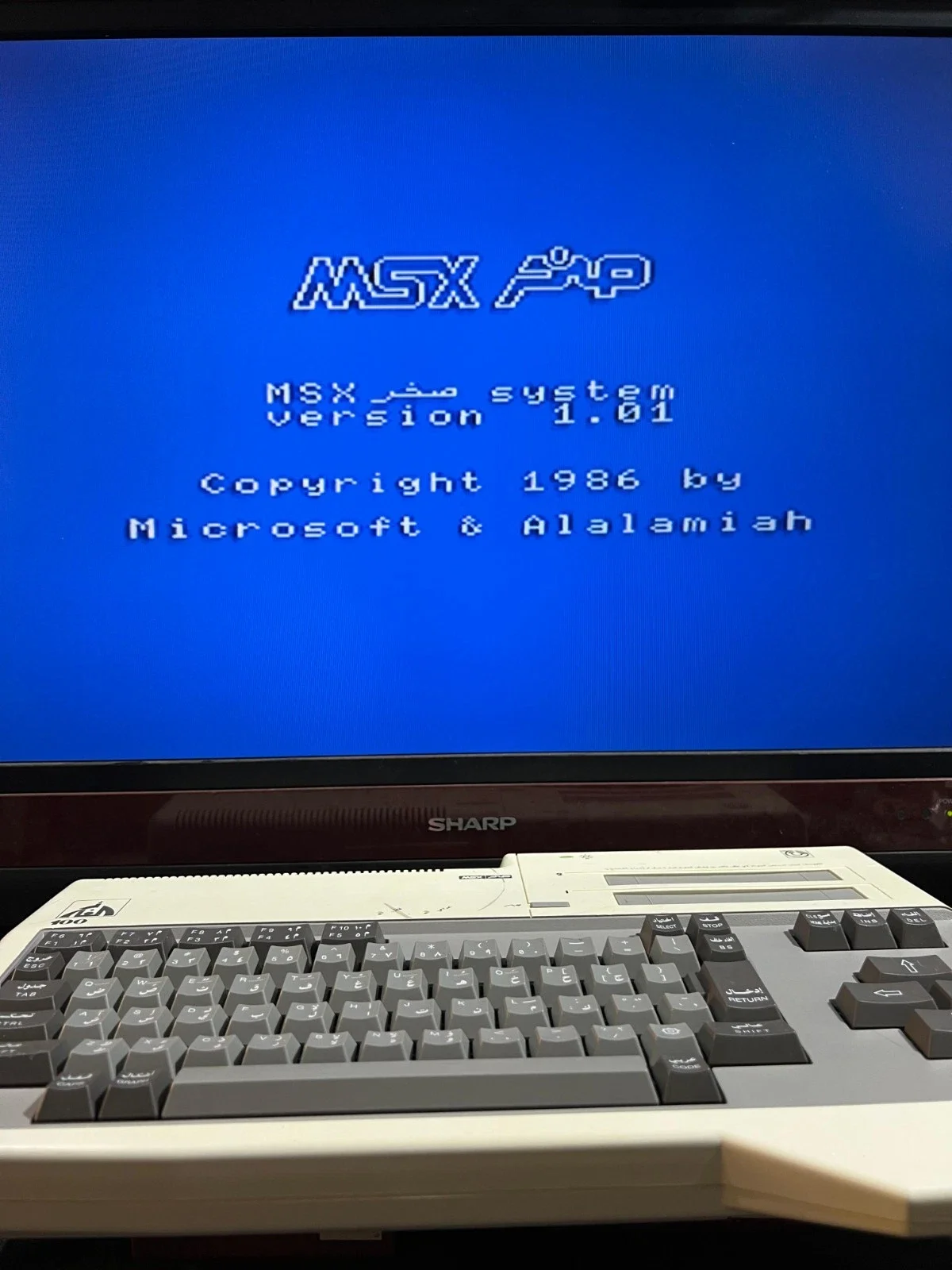 MSX AX170 Model 100 Personal Computer