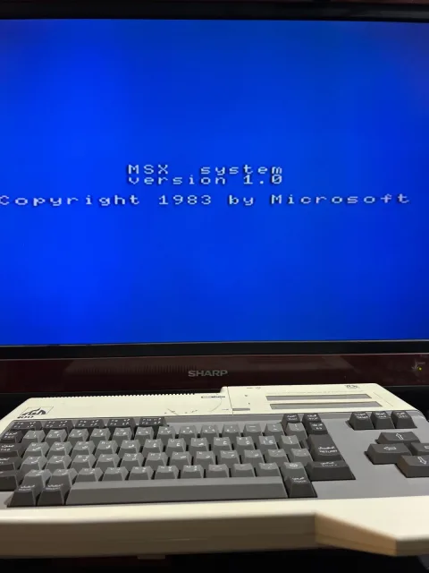 MSX AX170 Model 100 Personal Computer