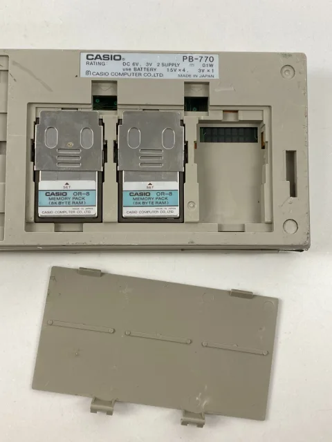 Casio PB-770 Computer