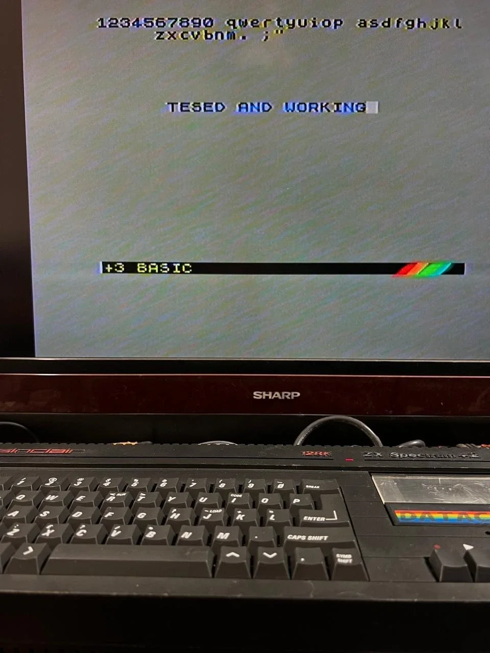 Sinclair ZX Spectrum +2 Computer #1