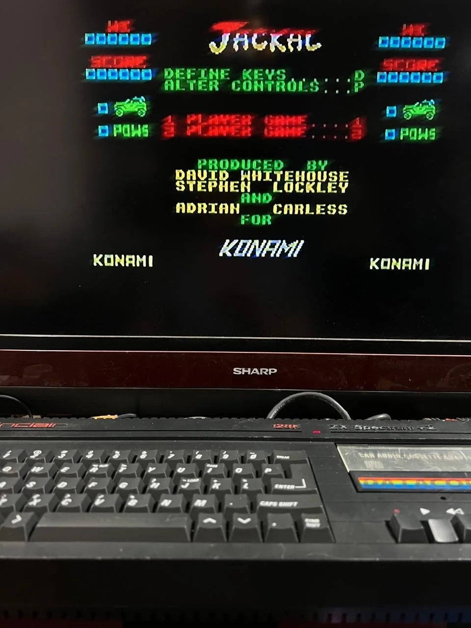 Sinclair ZX Spectrum +2 Computer #1