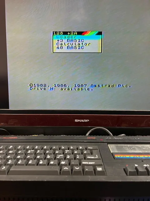 Sinclair ZX Spectrum +2 Computer #1