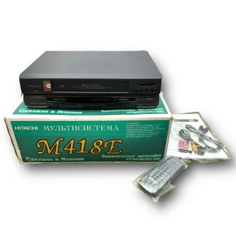 Hitachi M-418E VHS Video Cassette Recorder