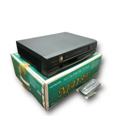 Hitachi M-418E VHS Video Cassette Recorder
