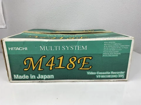 Hitachi M-418E VHS Video Cassette Recorder