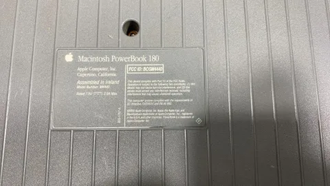 Apple PowerBook 180 M4440 Laptop