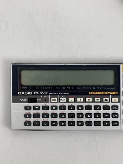 CASIO FX-850P Engineering Calculator