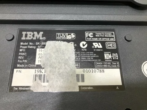 IBM SK-8809 Keyboard