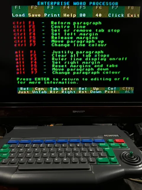 ENTERPRISE 64 Home Computer #1