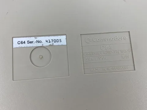 Commodore 64C Personal Computer