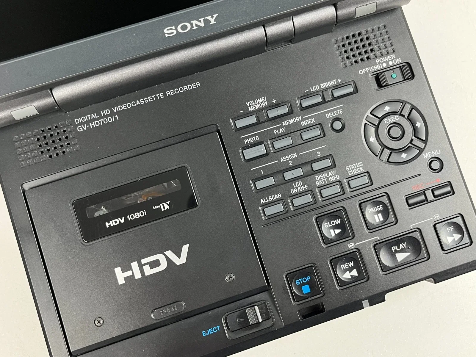 Sony GV-HD700E/1 Video Cassette Recorder