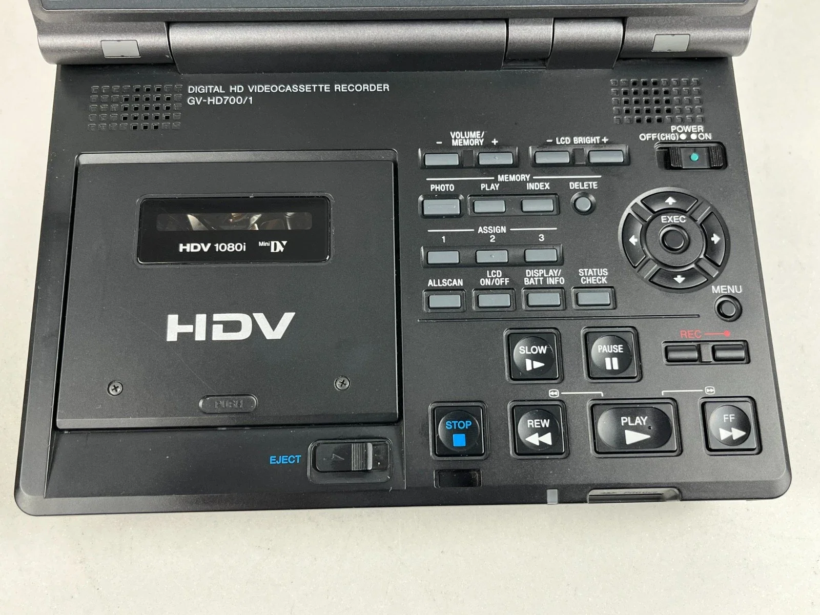 Sony GV-HD700E/1 Video Cassette Recorder