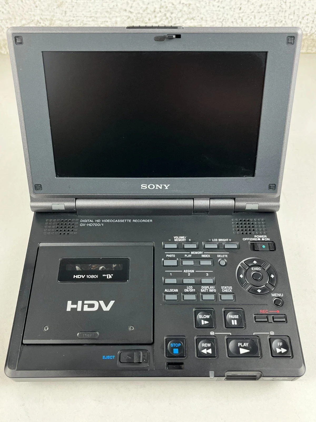 Sony GV-HD700E/1 Video Cassette Recorder