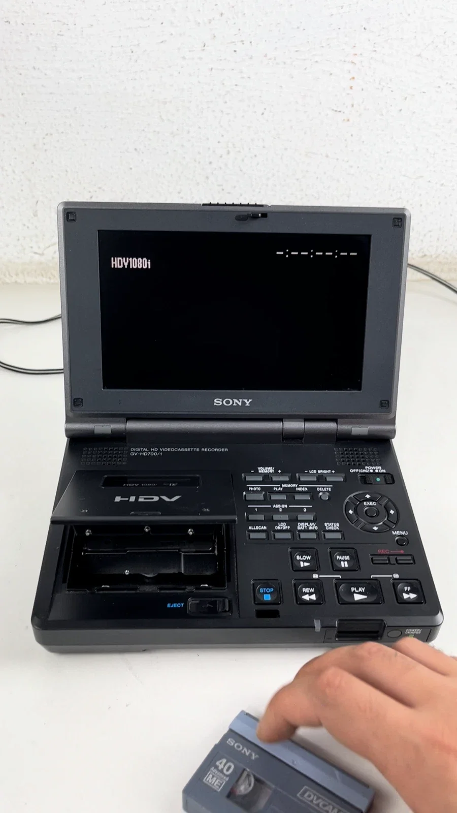 Sony GV-HD700E/1 Video Cassette Recorder